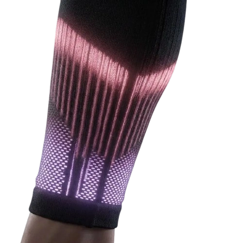 Abgestufte Kompressionszonen von CelluMove vom Knöchel bis zur Taille