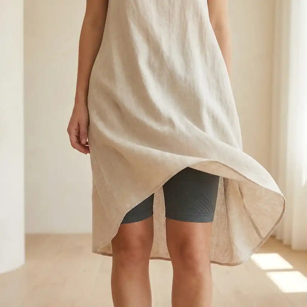 CelluMove Shorts unsichtbar unter einem Kleid getragen